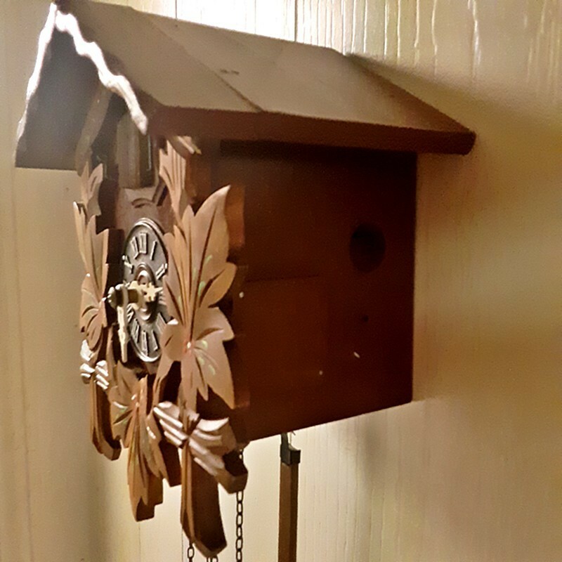 GERMANY Cuckoo Clock, Excellent Working Condition! Free Shipping!