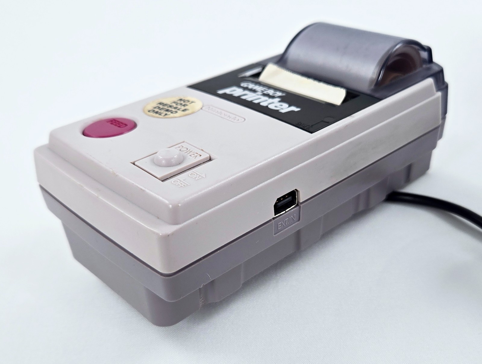 GAME BOY PRINTER STORE DEMO UNIT Extremely Rare AC Adapter Display Nintendo NFR