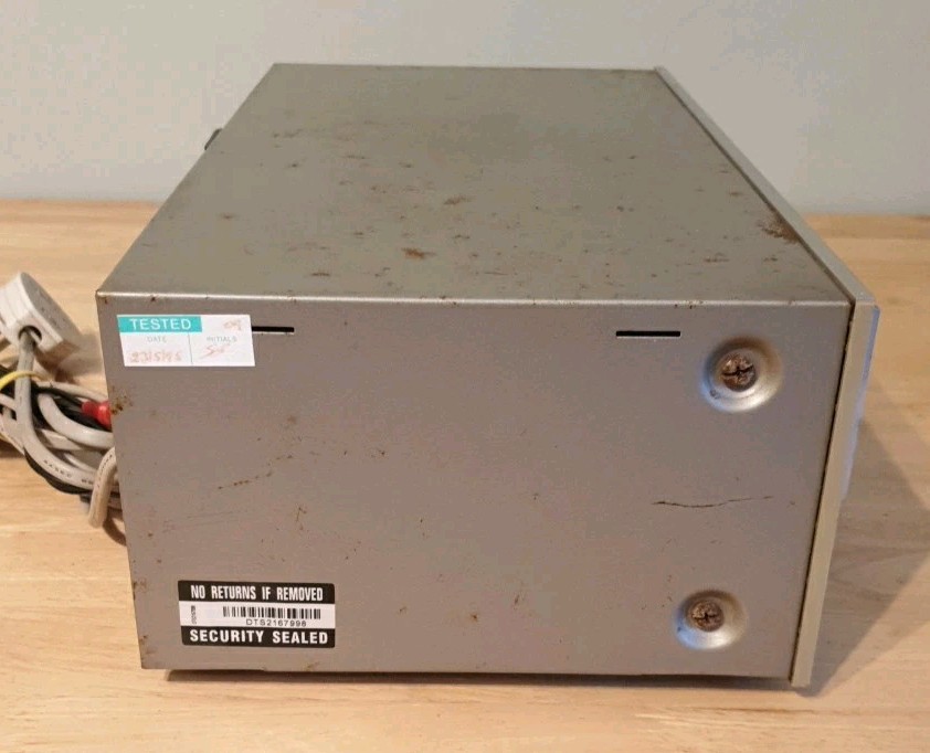 Vintage Sony ST-313L FM-AM Program Tuner Tested Working