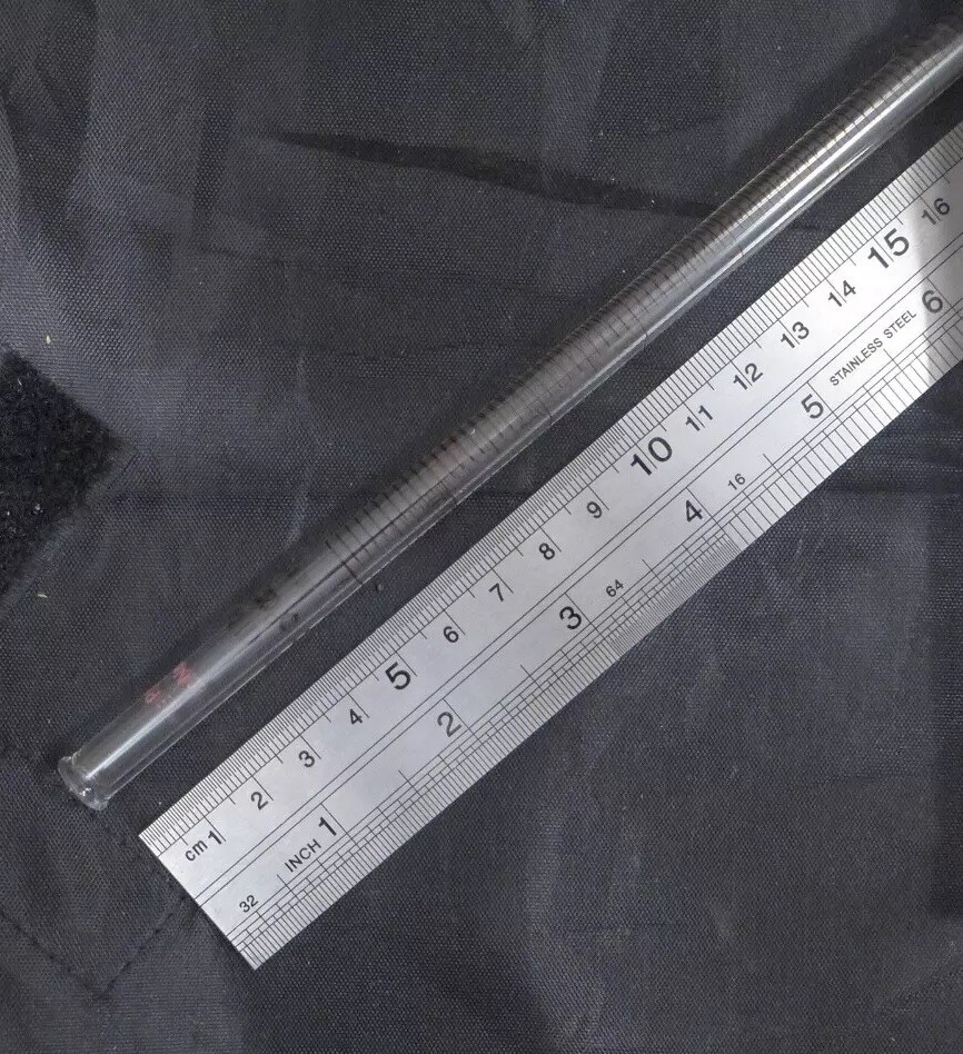 CORNING Pyrex 10 mL Buret, PTFE Stopcock 2mm bore #2103