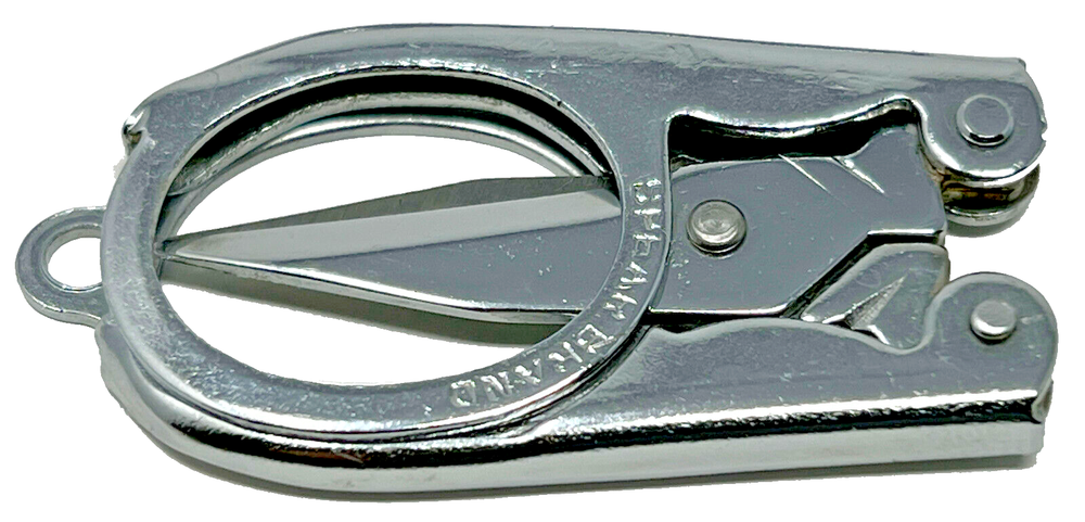 12-Pack FOLDING POCKET SCISSORS - 3.5" - Metal Sharp Durable Portable Travel