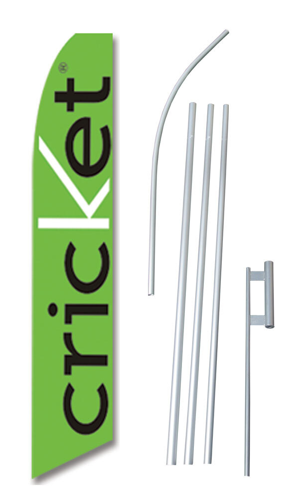 Cricket Complete Swooper Flag Bundle