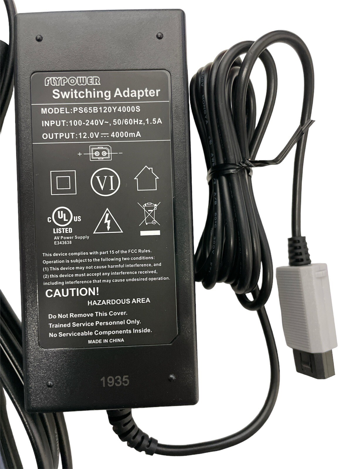 AC Adapter Charger Power Supply Cord Cable for Nintendo Wii with power cord