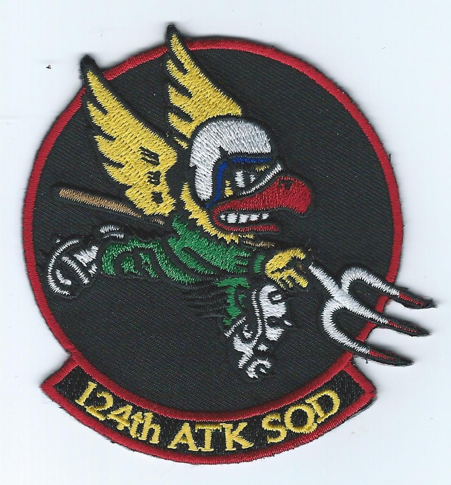 124th ATTACK SQUADRON #1 patch