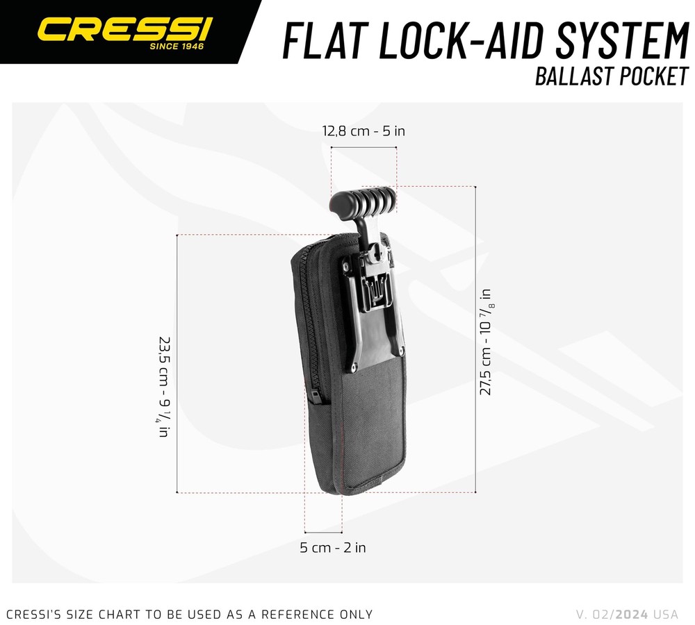 Flat Lock Aid System Weight Pocket 10 lb, Black, Flat Lock Aid System Weight ...