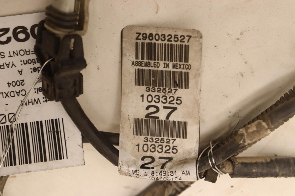 2004-2009 CADILLAC XLR FRONT LEFT SIDE ABS WHEEL SPEED SENSOR WIRE CABLE OEM