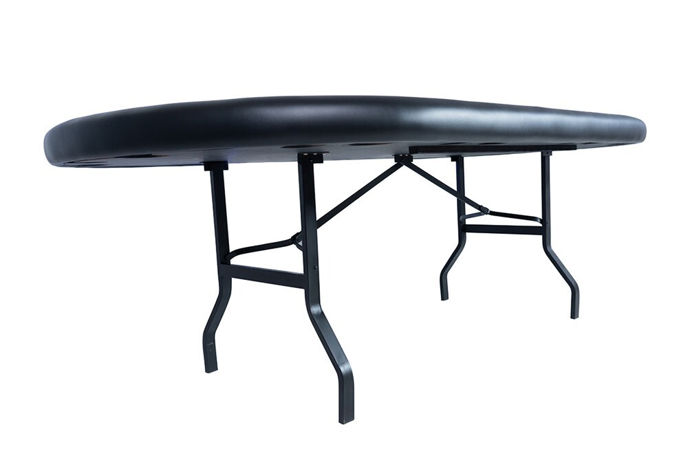 BBO Aces Pro Alpha Lighted Folding Poker Table - Red Suited