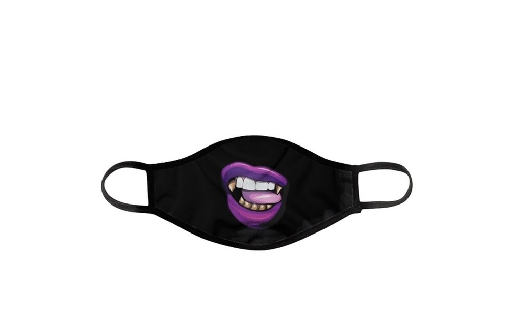 Girly Grill Purple Face Mask