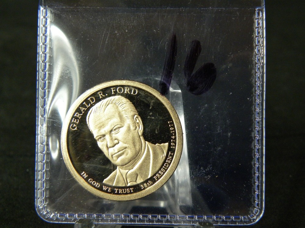 2016 S Proof Presidential Dollar Gerald Ford