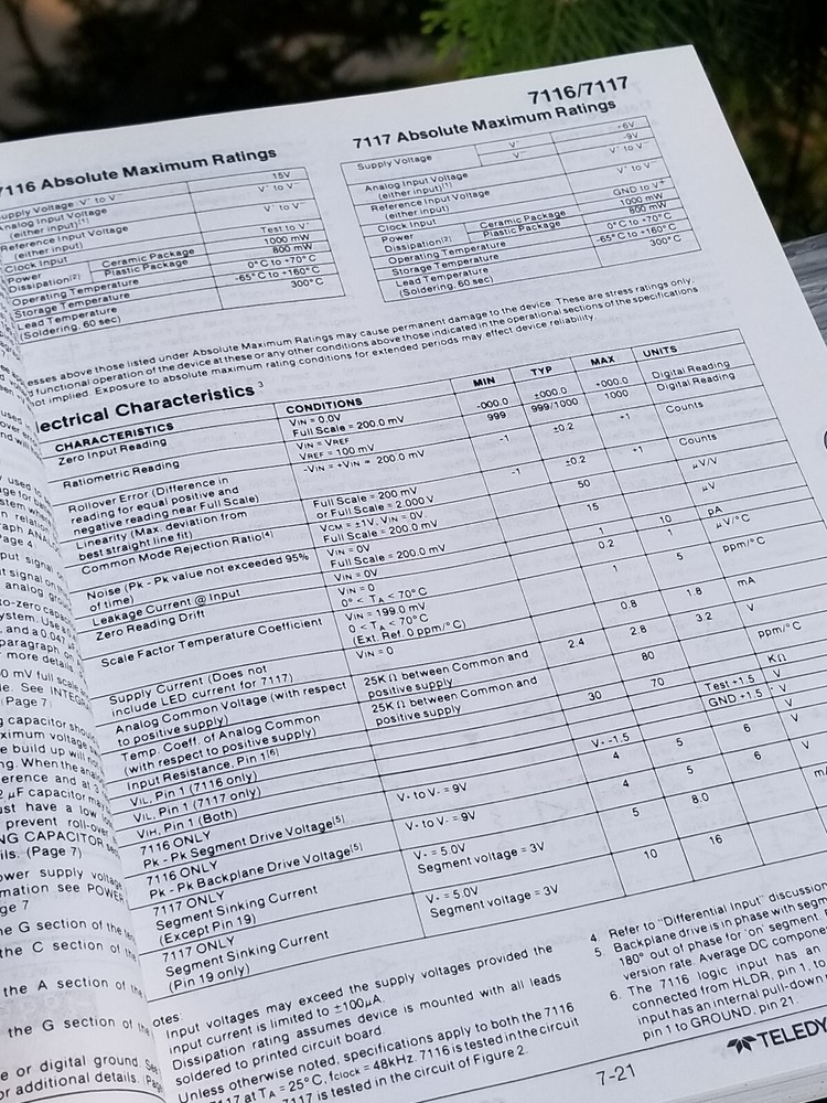 VINTAGE ELECTRONICS BOOK DATA AND DESIGN MANUAL 1981 TELEDYNE SEMICONDUCTOR