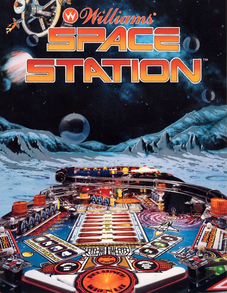 1987 Williams Space Station Pinball Machine Rubber Ring Kit