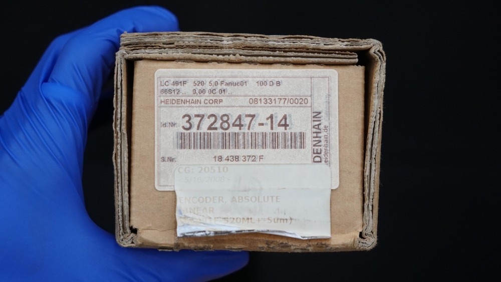 HEIDENHAIN 372847-14 Linear Encoder Scale LC491F, 520mm, 5.0um