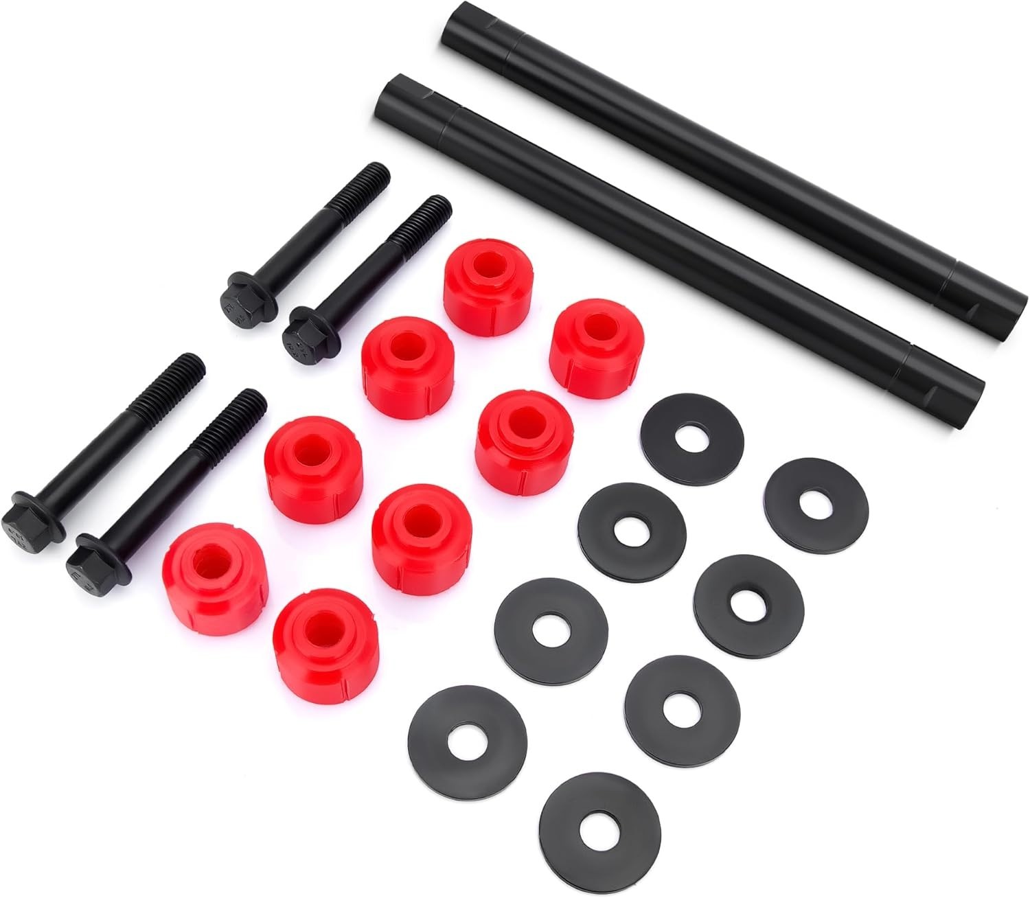 KSP 2pcs 4-6'' Extended Front Sway Bar Link for Chevy Silverado Tahoe GMC Sierra