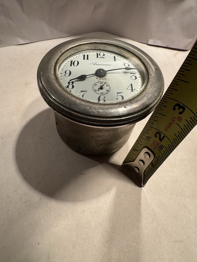 Antique Ansonia Car/Automobile Clock