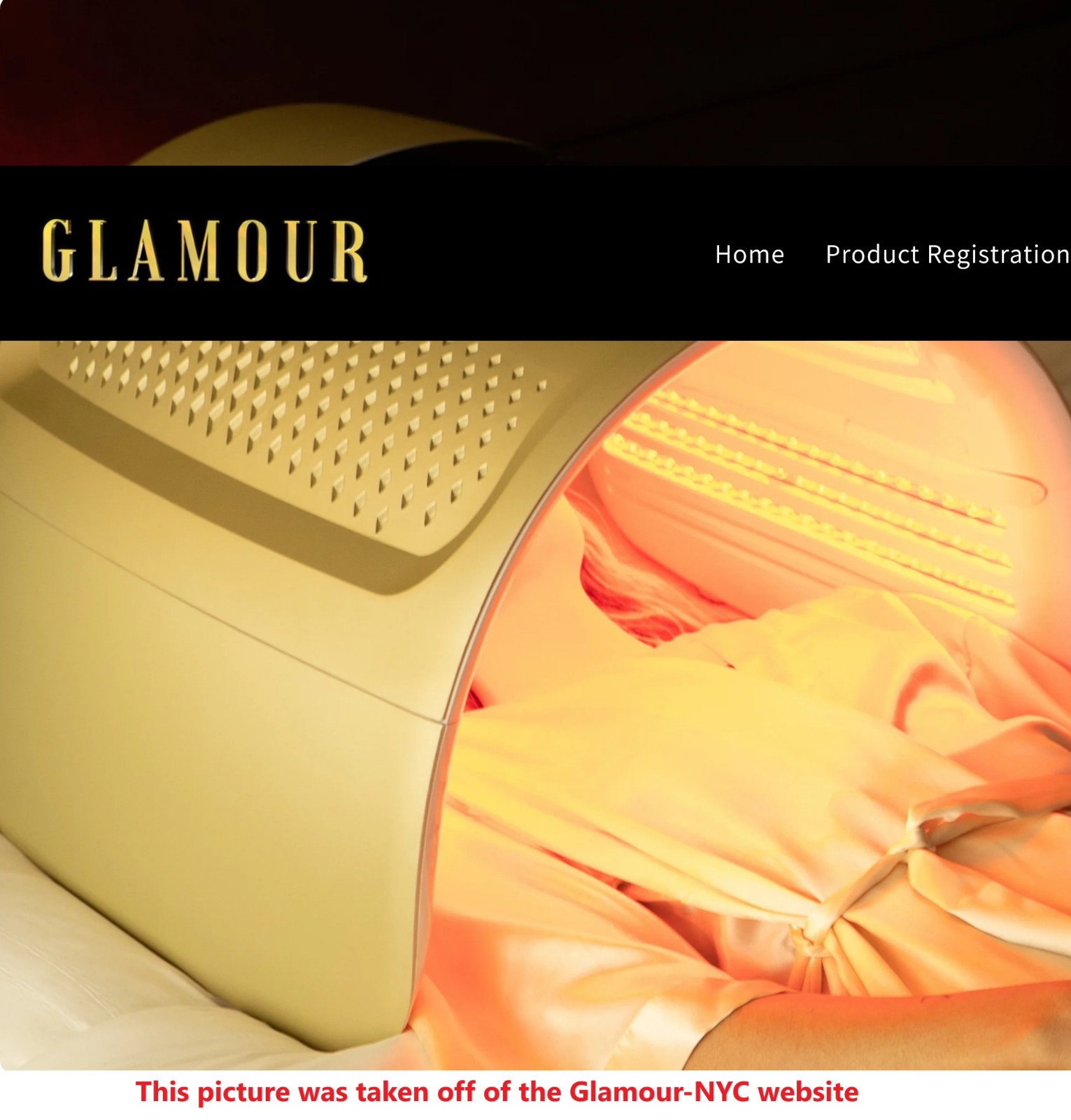 Glamour NYC Multiwave X Max LED Light Technology - Opened Box, Never Used