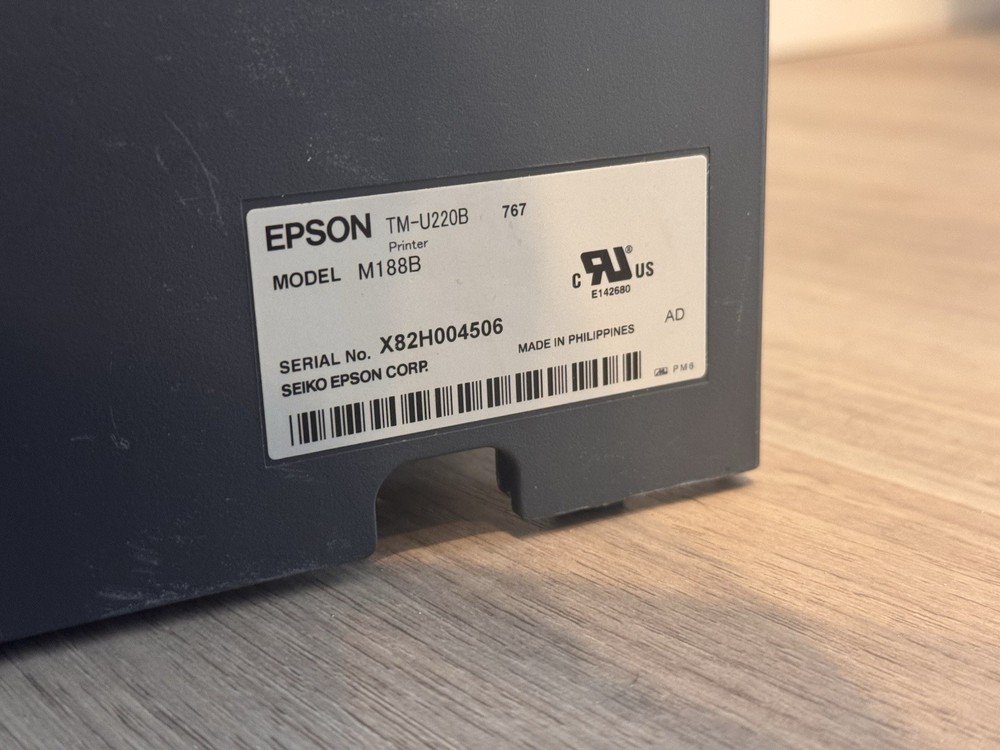 Epson TM-U220B M188B POS Kitchen Receipt Printer ETHERNET-LAN