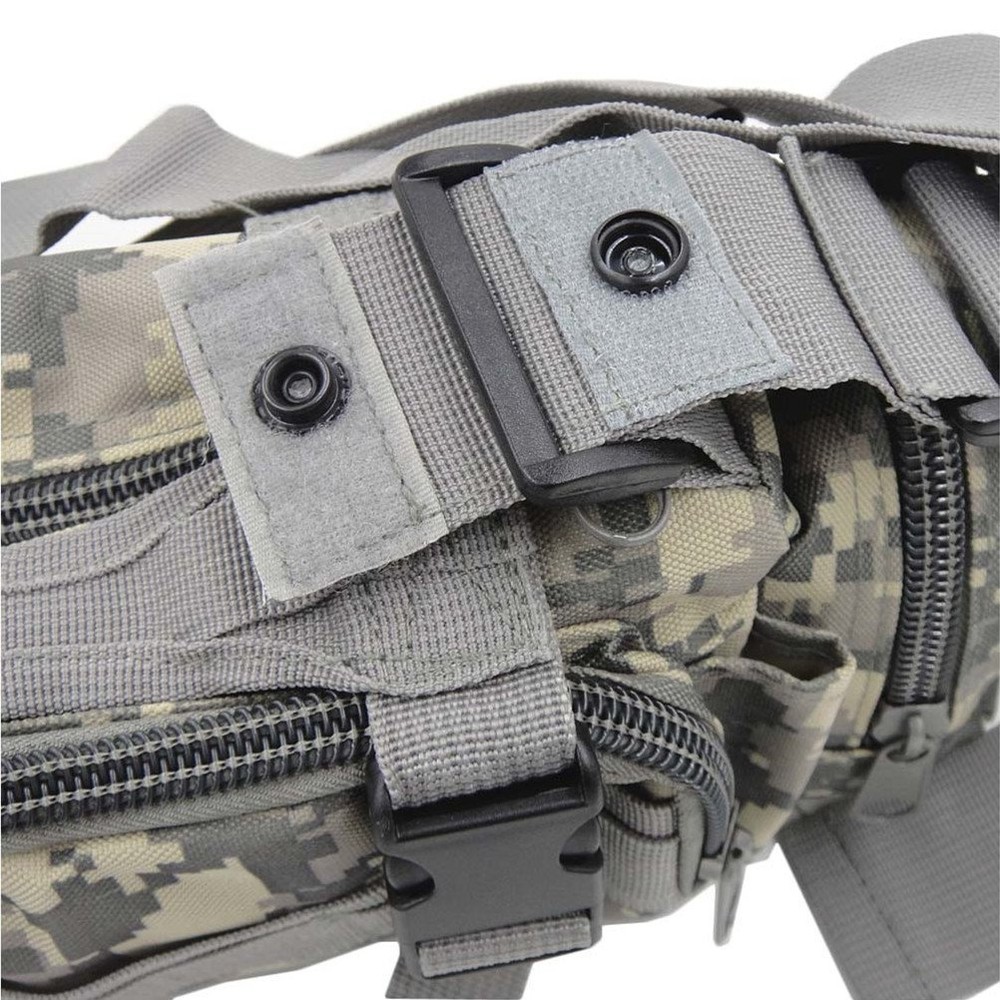 DLP Tactical Compact Range Bag / MOLLE Compatible EDC Bug Out Bag / Waist Pack