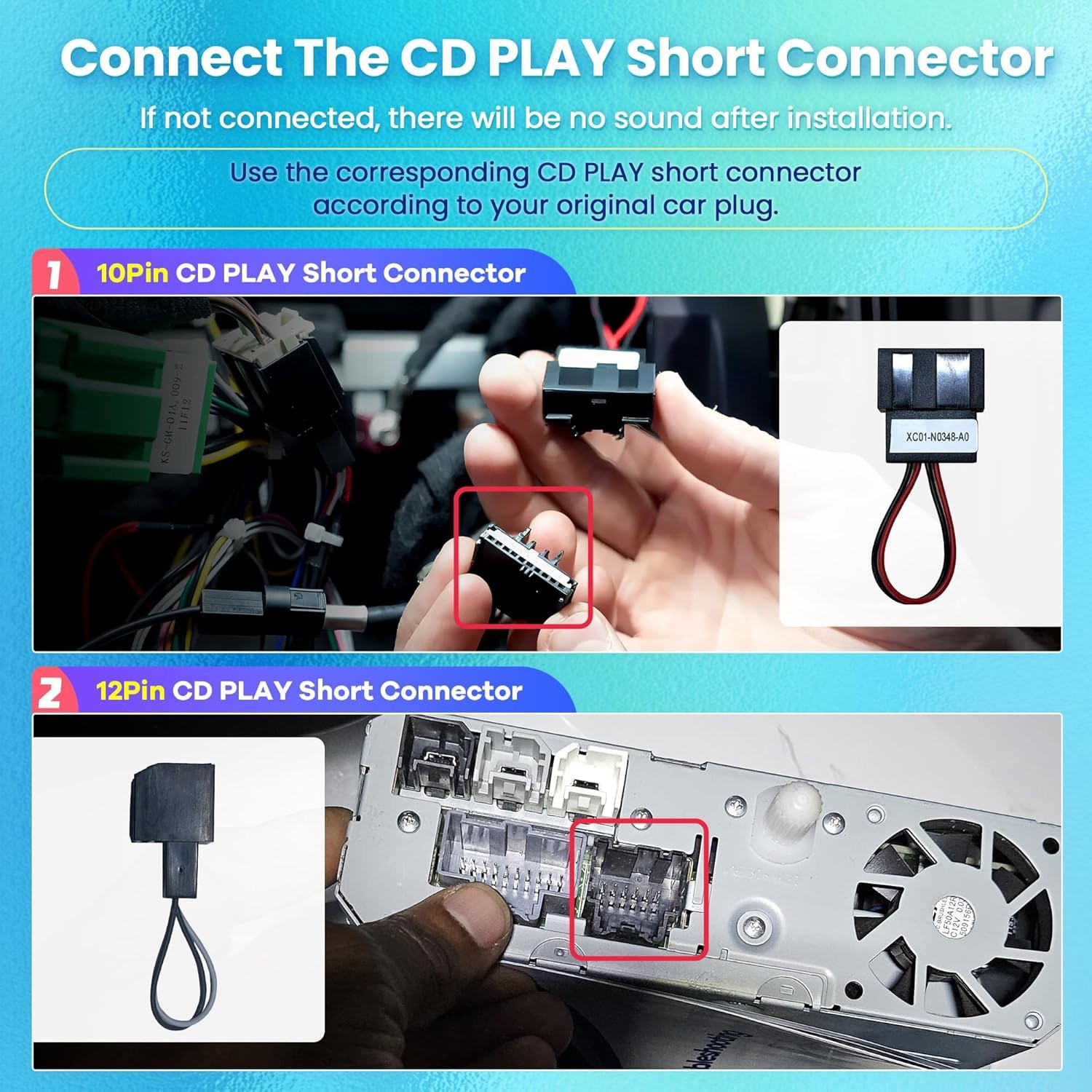 Audio Adapter for Chevy Silverado GMC Sierra 2014-2018 Car Stereo Radio