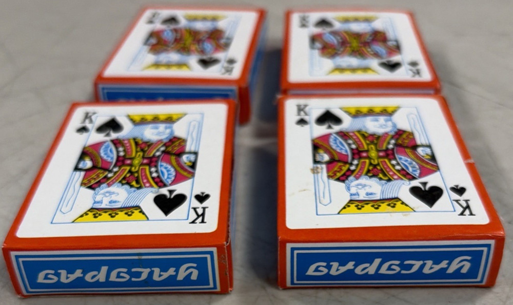4 Decks Playing Cards New