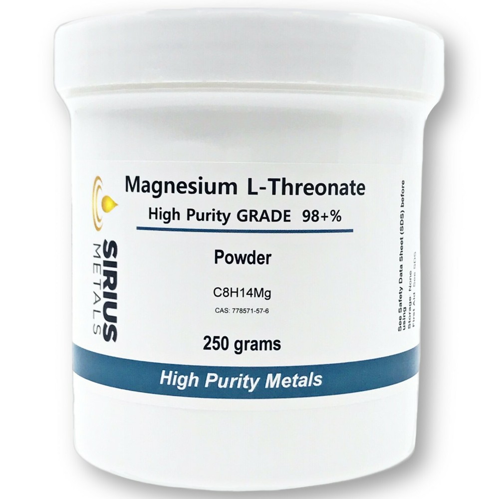 Magnesium L-Threonate 250g 98% purity