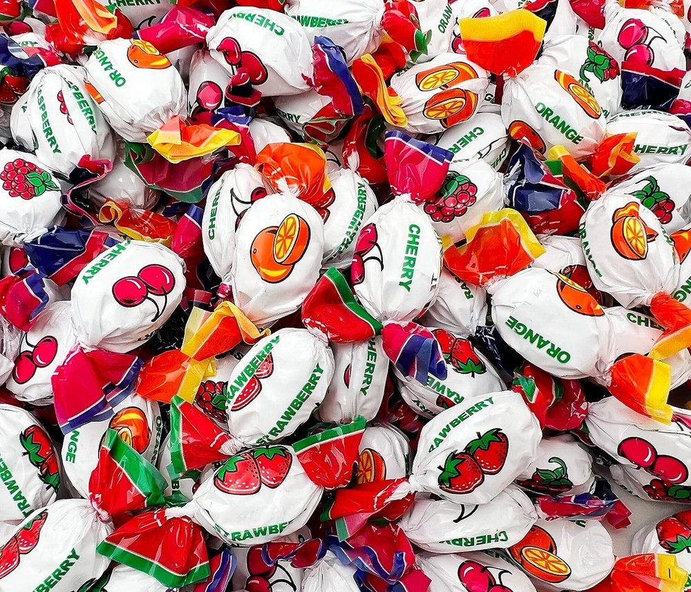 Old-Fashioned Assorted Fruit Filled Hard Candy - 3 Pound Bag
