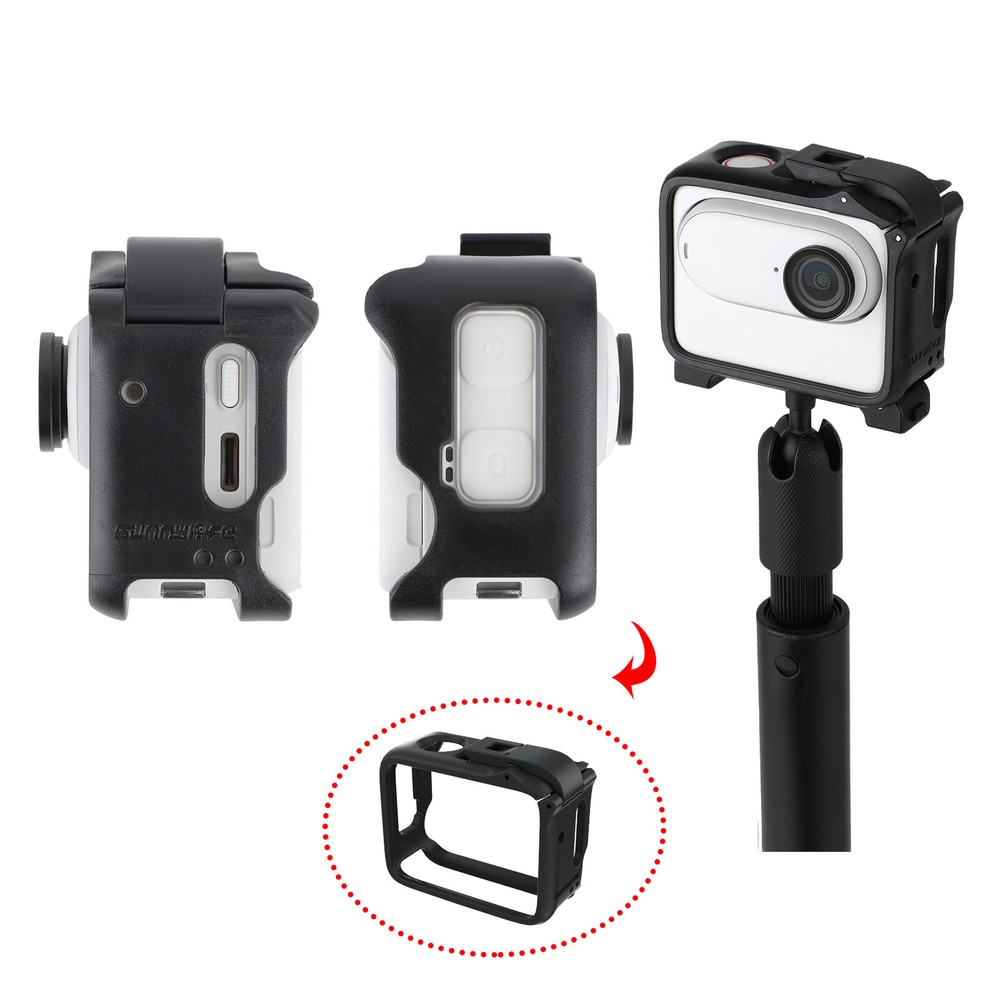 Handheld Camera Case Protective Case Quick Release Accessory For Insta360 GO 3