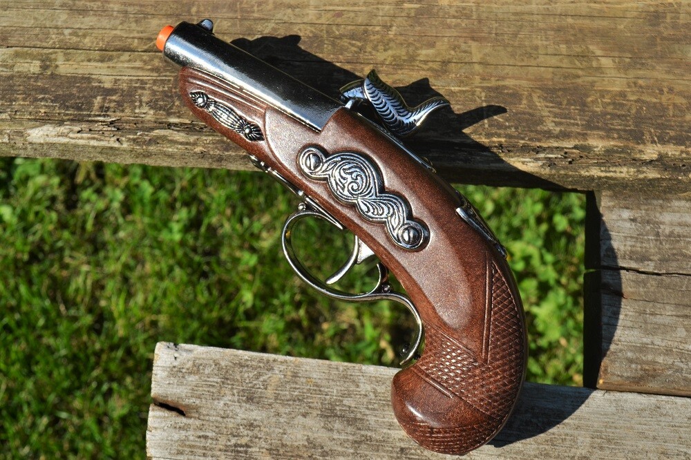 1862 Baby Philadelphia Derringer - Civil War Lincoln Assassination Denix Replica