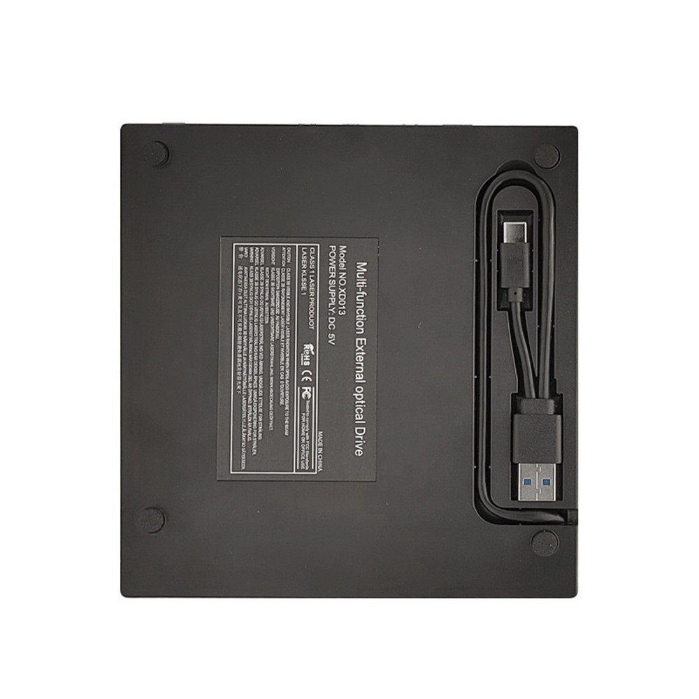 External CD DVD Drive for Windows 11 10 PC Laptop Burner Reader Writer USB 3.0