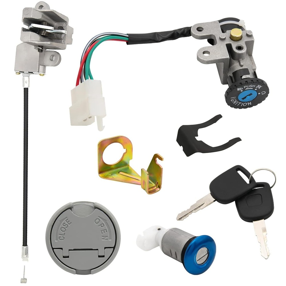 49cc Ignition Switch, 50cc Key Ignition, Ignition Switch Key Set Compatible w...