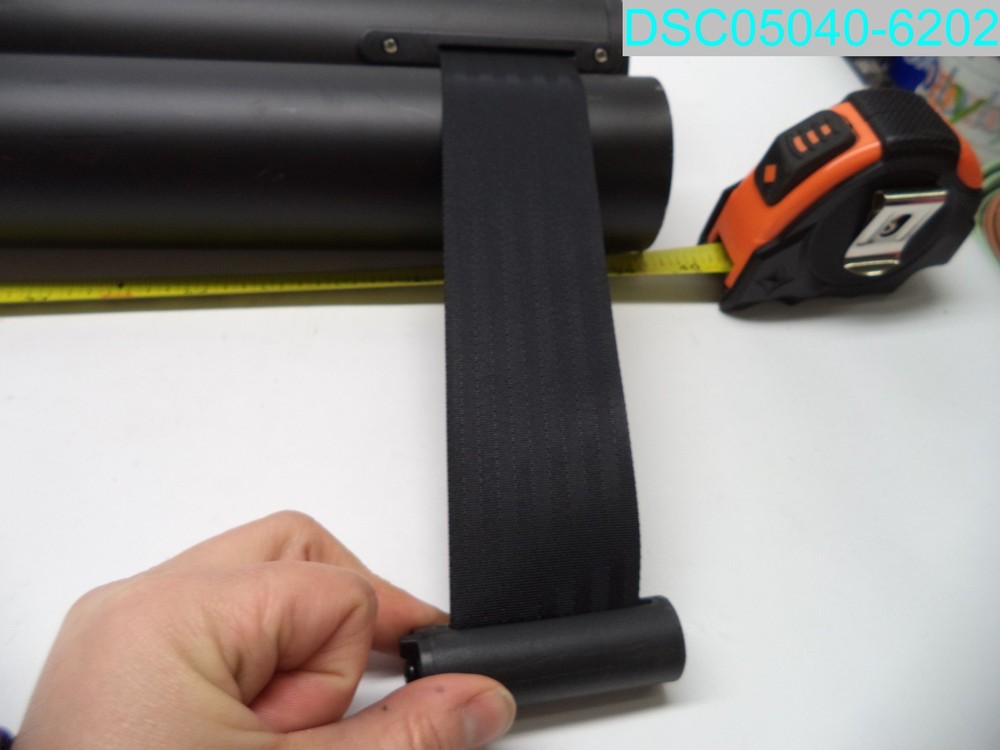 QTY=2: Queue Way Black 37" Retractable Belt Barrier Without Base