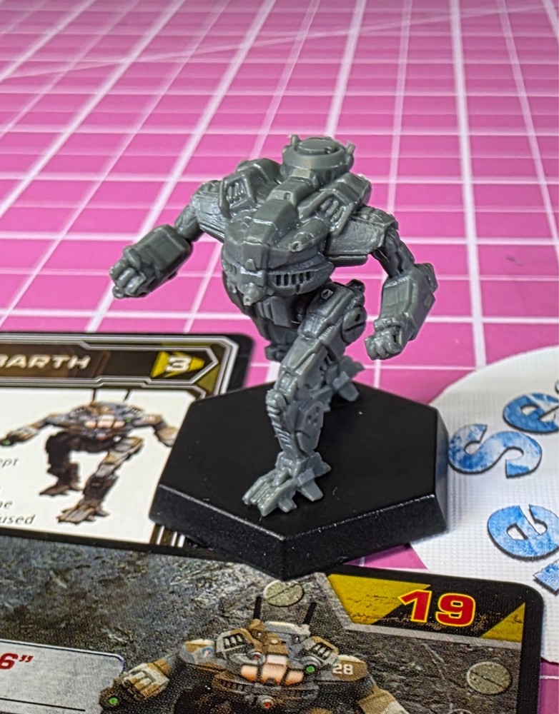 BattleTech Mercury Mech -- ComStar Command Level II + Cards