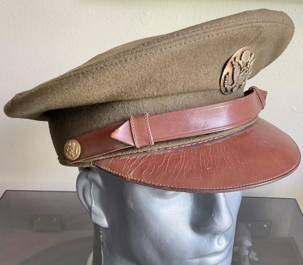 WW2 US Army Enlisted Visor Cap