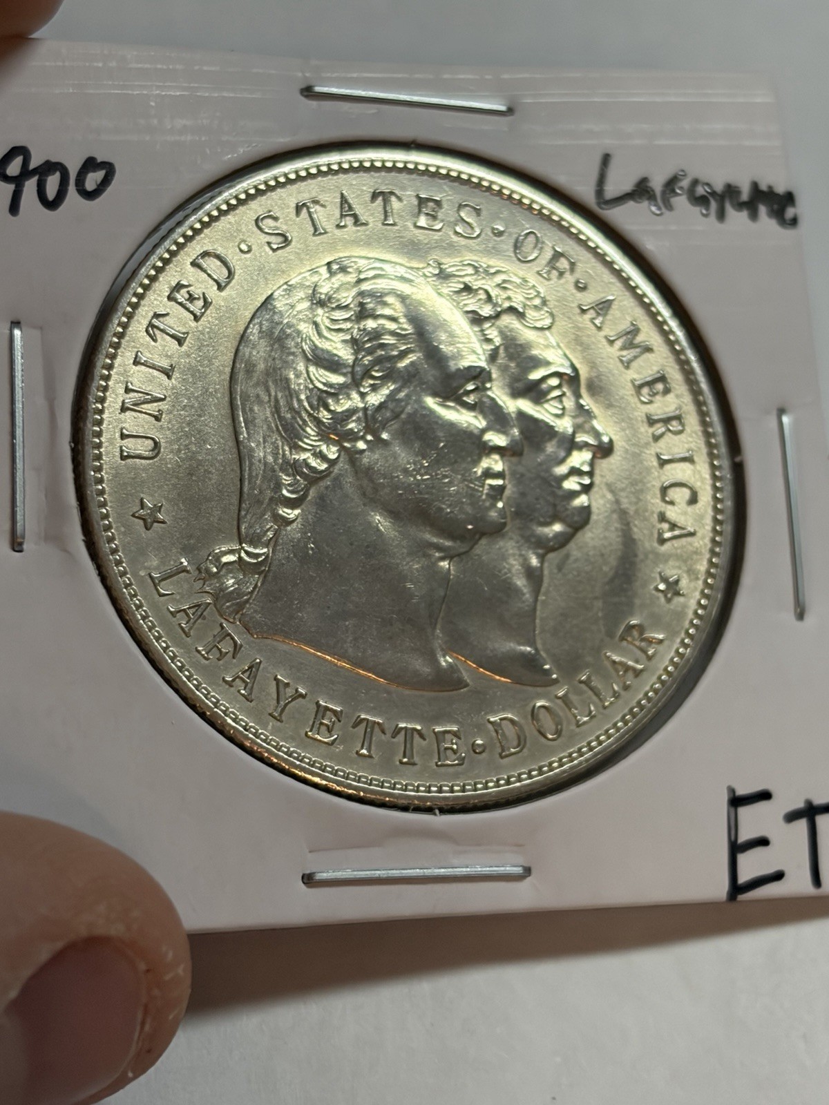 1900 Lafayette Commemorative Silver Dollar UNC Detail Tough Commem