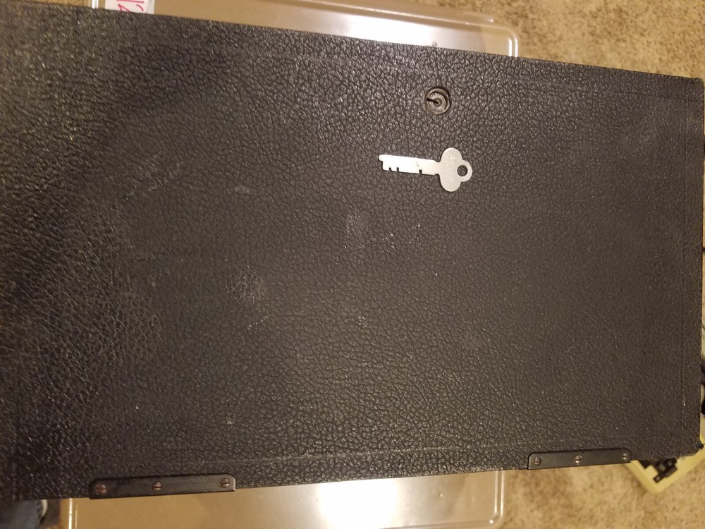 Vintage Spencer Buffalo Binocular Microscope  - Functional-in case-very nice co