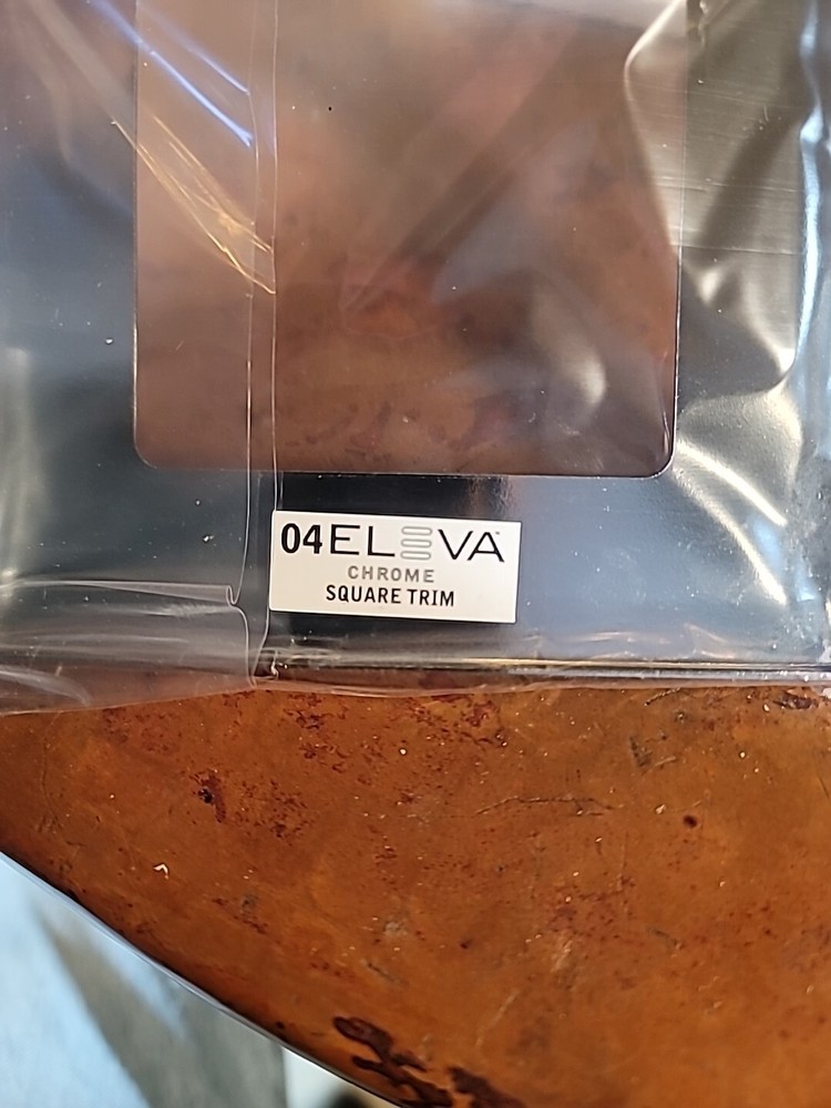 Bulbrite Eleva LEDMAG4/TSCH 775708 Chrome Square Trim