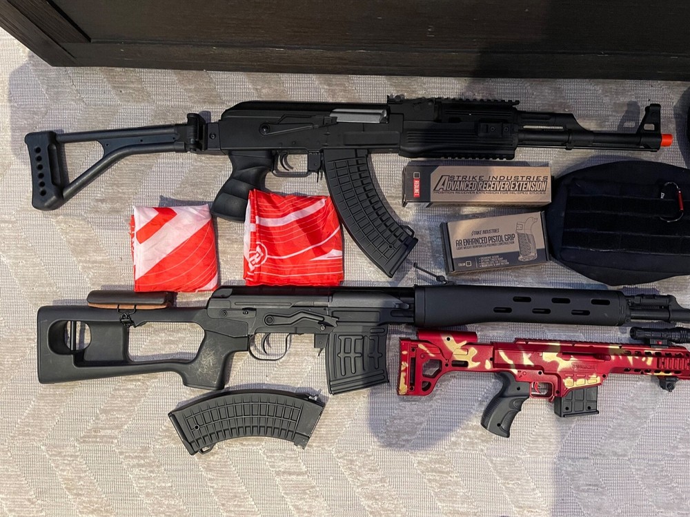 Airsoft Gun/Gear Bundle Over $650 value