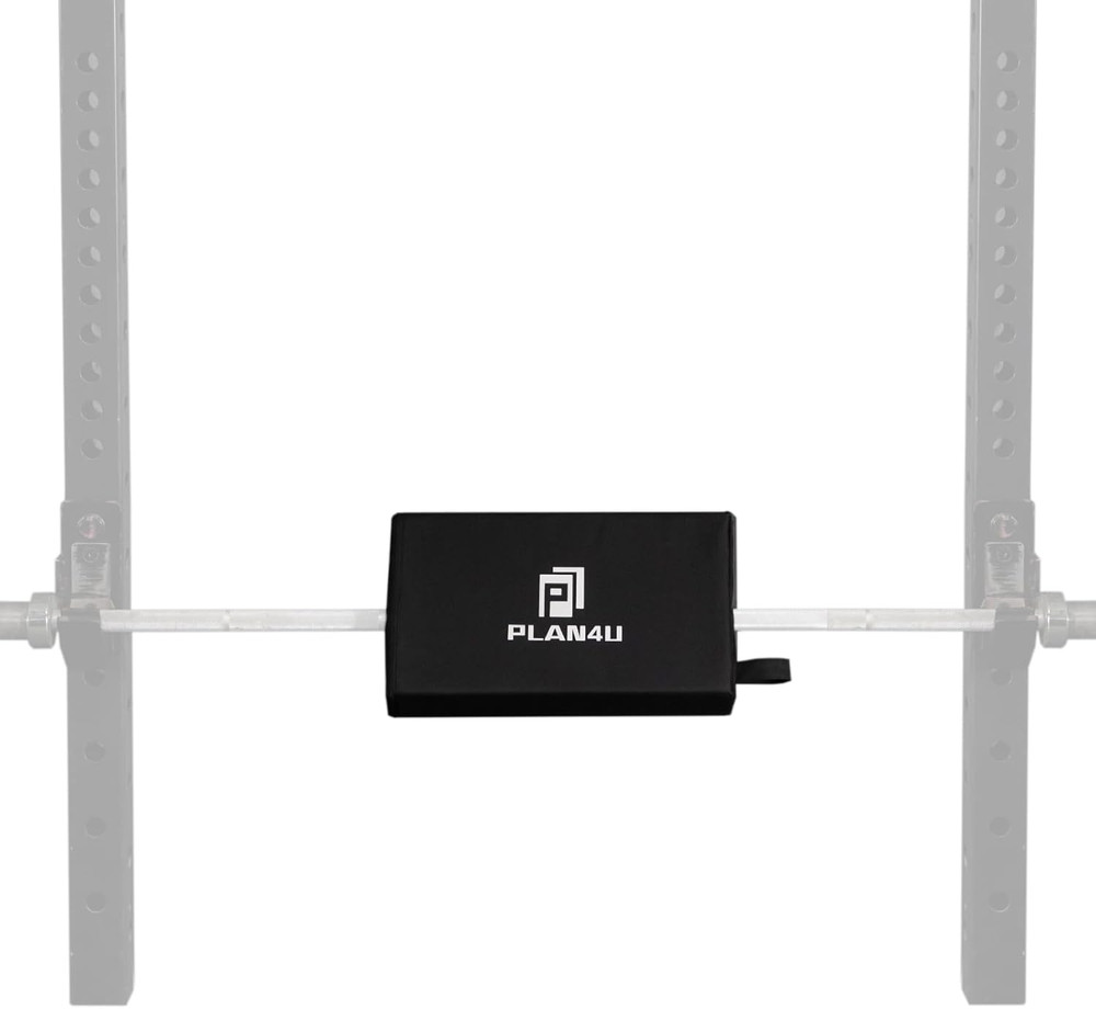 Hip Thrust Back Pad for Squat Rack & Olympic Barbell Bar, Bench Press Shoulder B