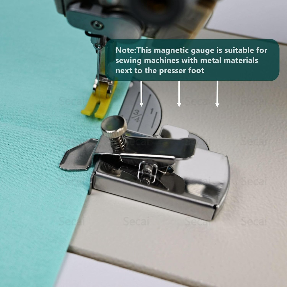 Magnetic Sewing Machine Seam Guide Universal Quilting Guide 2 Pack