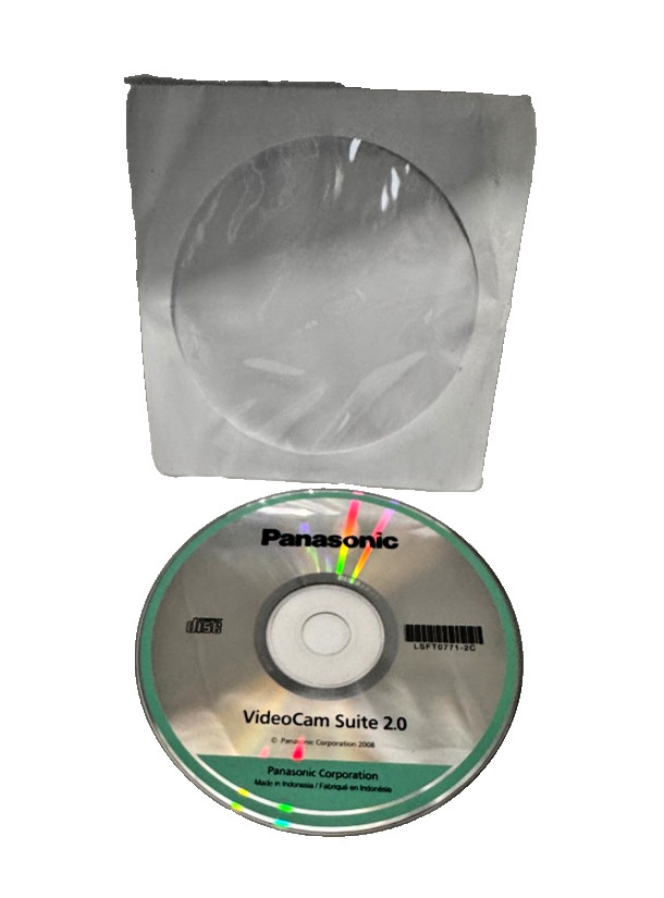 Panasonic VideoCam Suite 2.0 Compact Disc CD