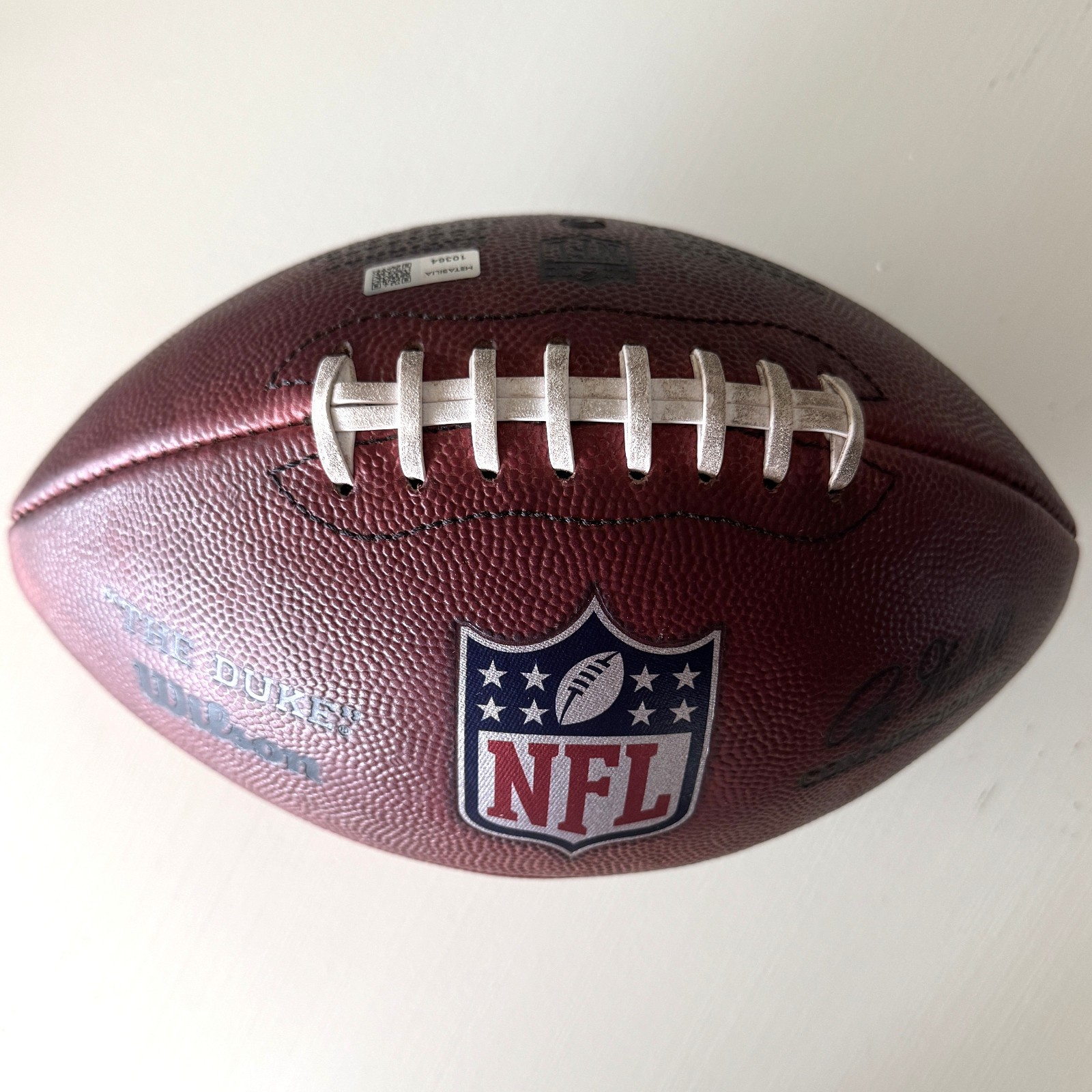 Lamar Jackson PHOTOMATCHED GAME-USED Ravens Football vs Chiefs 01/28/24 AFC game