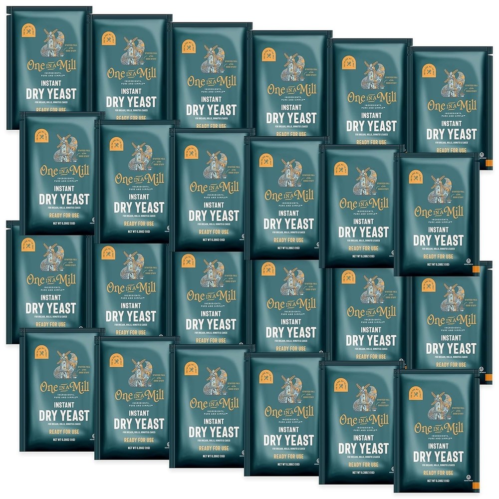 Self Rising Yeast for Bread & Pastries | 24 Packets