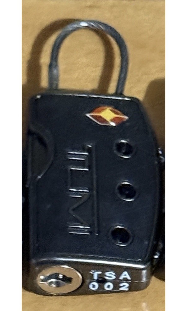 Tumi TSA Approved Travel Lock Set – Cable Combo Lock + 3-Dial Padlock Bundle