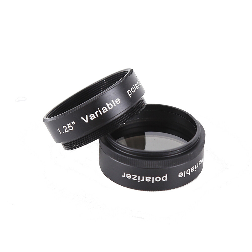 1.25''/ 2'' Variable Polarizing Filter Lens for Astronomical Telescope Eyepiece