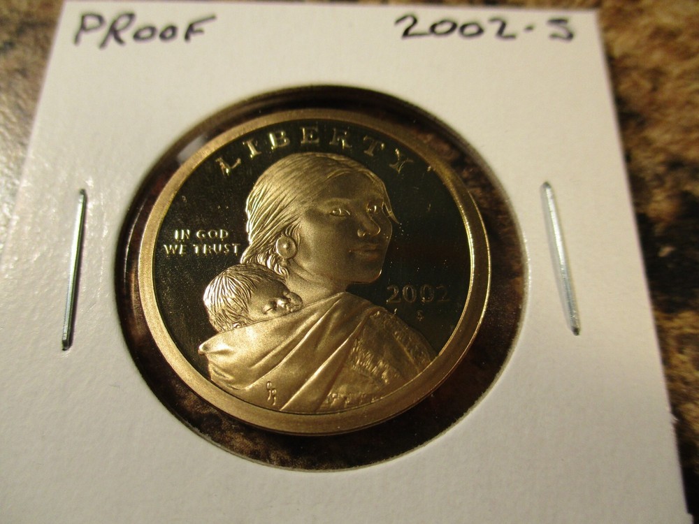 2002-S PROOF SACAGAWEA DOLLAR    VV