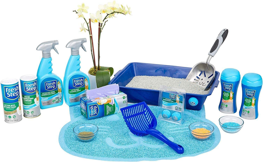 Cat Litter Box Deodorizing Crystals Litter Box Odor Eliminator 15 Oz
