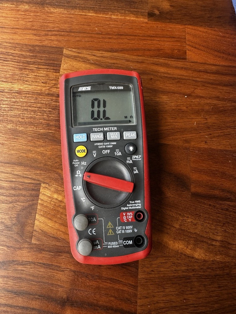 ELECTRONIC SPECIALTIES TMX- 589 TECH METER.