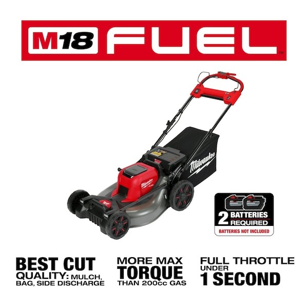 Milwaukee Tool 2823-20 M18 21" Self-Propelled Dual Battery Mower