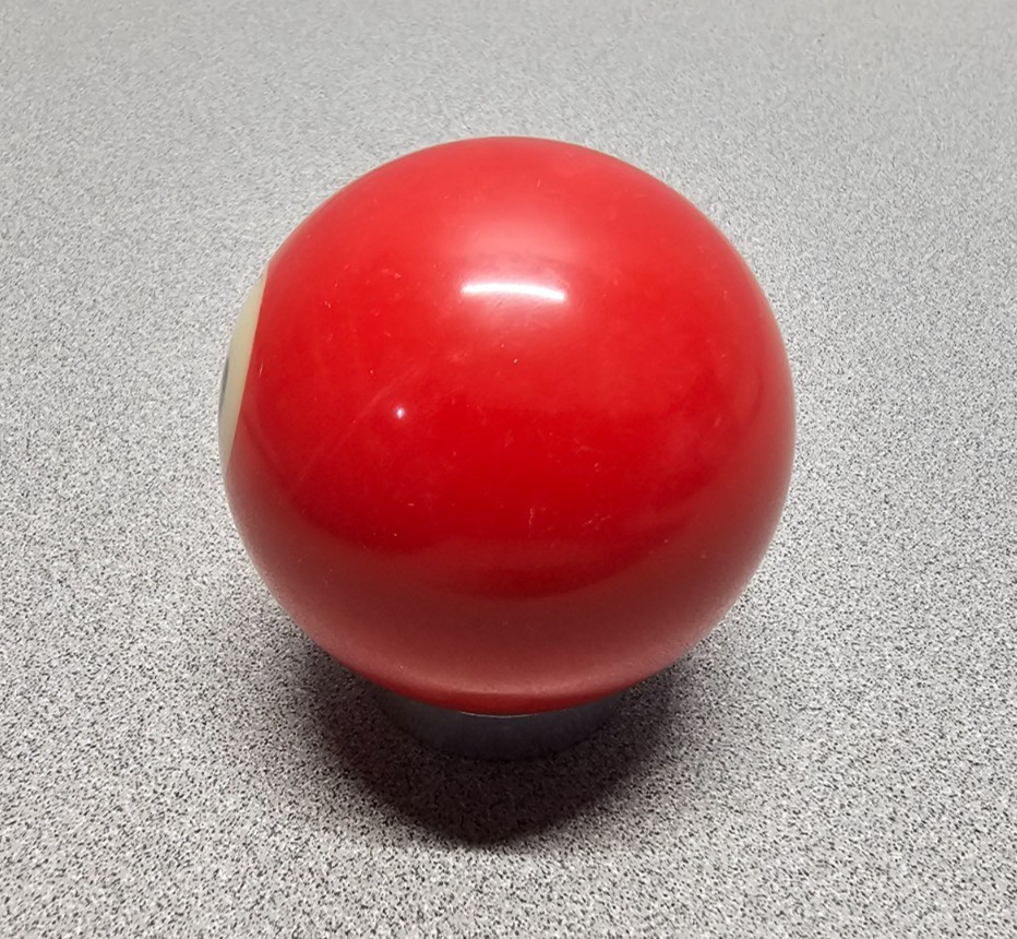 VTG Replacement Billiard Pool Ball 2 1/4" Diameter Standard # 3 Solid Red*