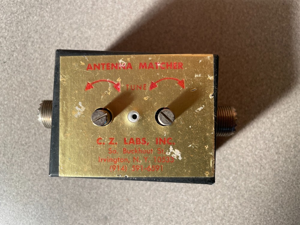 C.Z. Labs Inc Antenna Matcher
