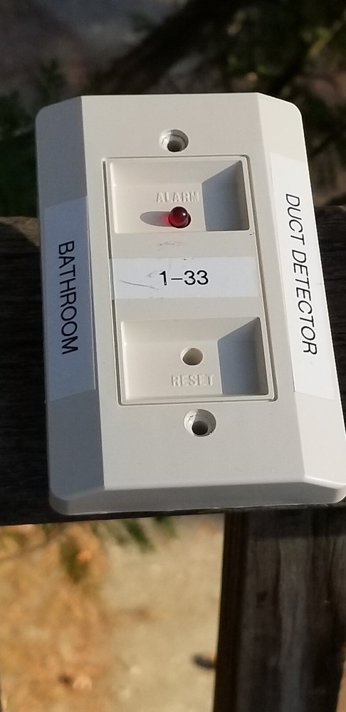 SYSTEM SENSOR RTS451 DUCT FIRE / SMOKE DETECTOR